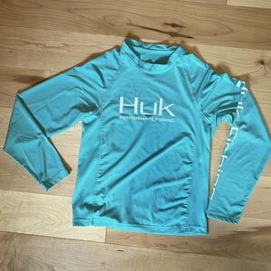 Huk Fishing Sun Shirt - Youth Small